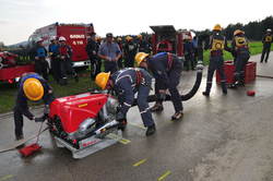 tekmovanje clanov gasilske zveze medvode polje pri vodicah 126